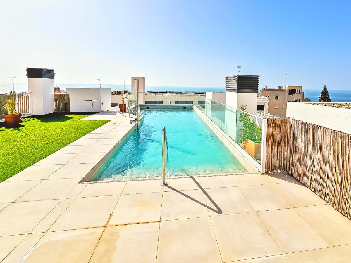 Oceanfront Duplex With A Rooftop Pool And Terrace 圣玛丽亚港 外观 照片